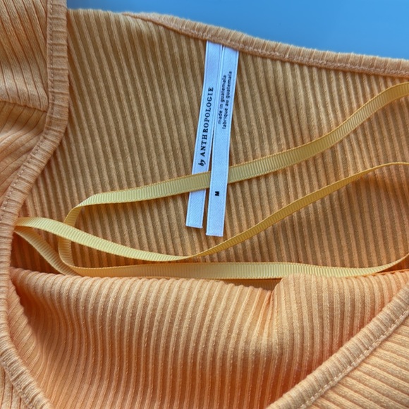 Anthropologie Ribbed One Shoulder Tank Medium - Picture 7 of 7